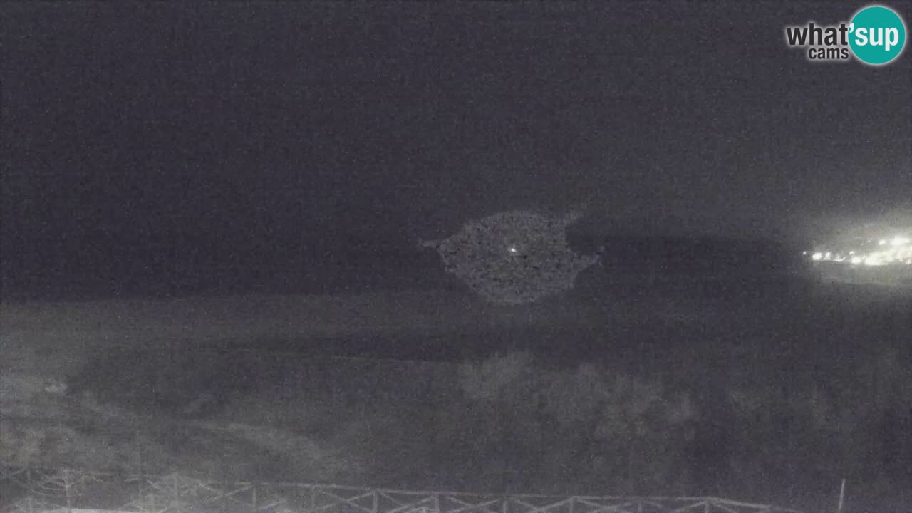 Cámara web Torre dei Corsari – Vista en directo de la playa desde Punta Usai