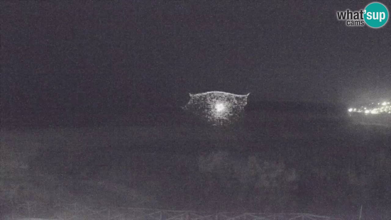 Webcam Torre dei Corsari – Liveblick auf den Strand von Punta Usai