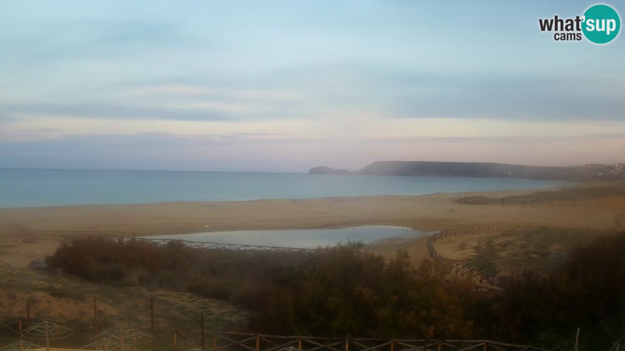 Webcam Torre dei Corsari – Vista live sulla spiaggia da Punta Usai