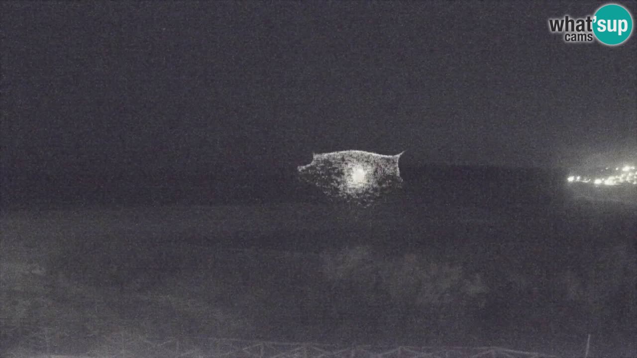 Cámara web Torre dei Corsari – Vista en directo de la playa desde Punta Usai