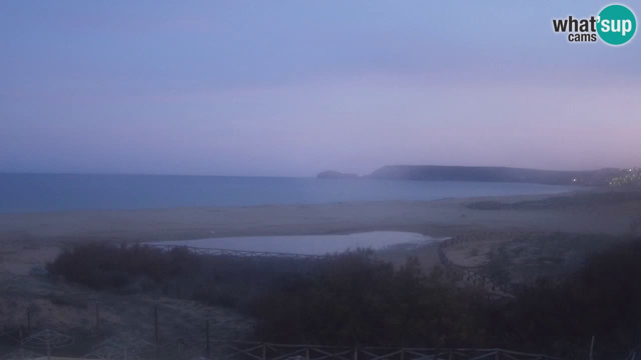 Webcam Torre dei Corsari – Vista live sulla spiaggia da Punta Usai