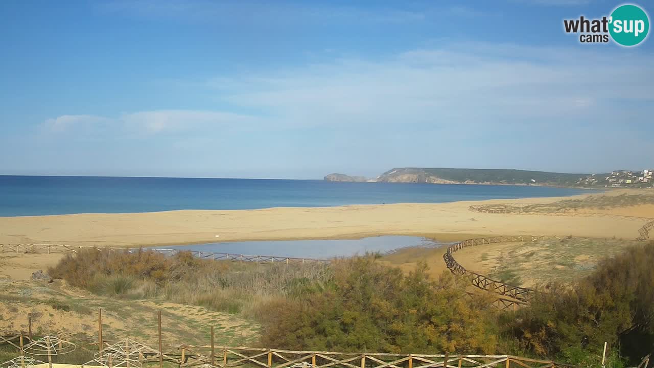 Spletna kamera Torre dei Corsari – Pogled v živo na plažo s Punta Usai