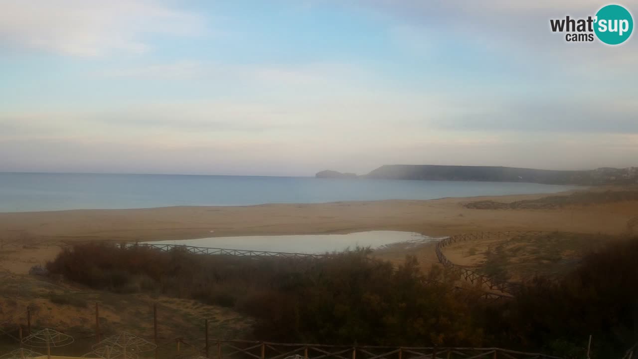 Webcam Torre dei Corsari – Live Beach View from Punta Usai