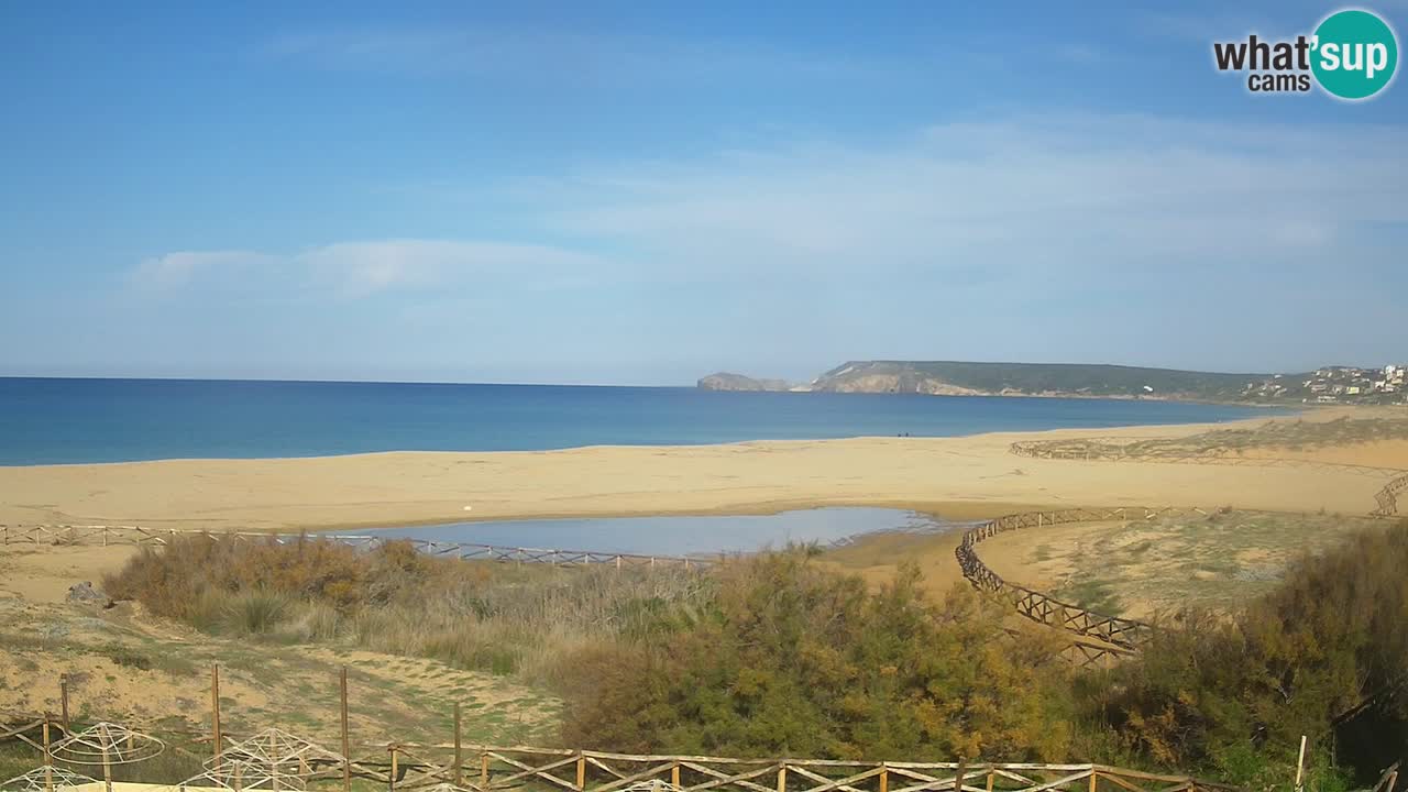 Web kamera Torre dei Corsari – Pogled uživo na plažu s Punta Usai