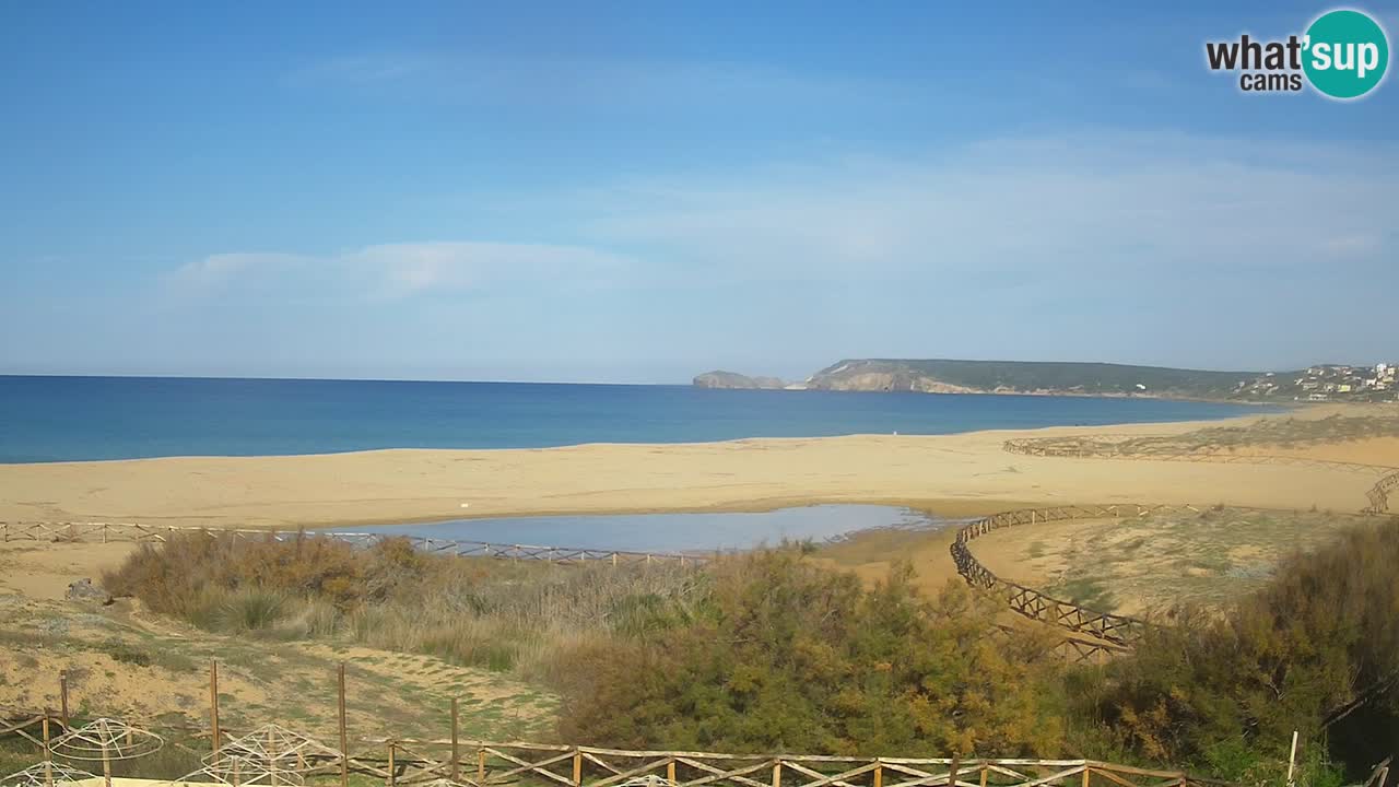 Spletna kamera Torre dei Corsari – Pogled v živo na plažo s Punta Usai
