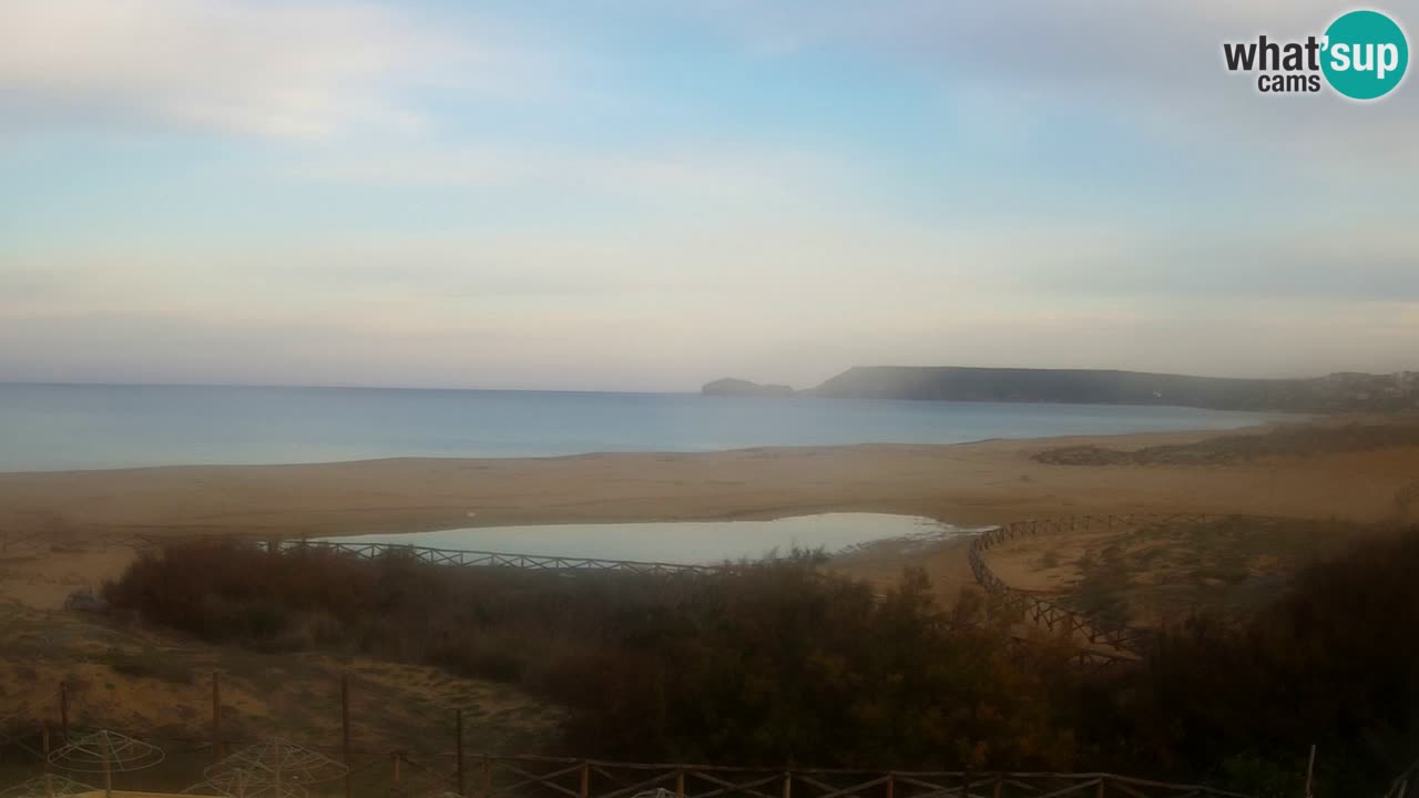 Webcam Torre dei Corsari – Vista live sulla spiaggia da Punta Usai