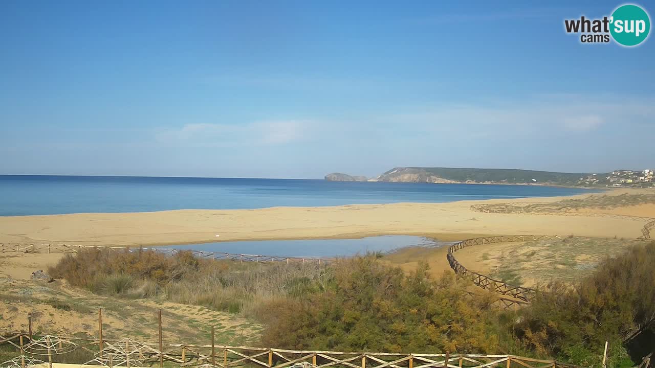 Webcam Torre dei Corsari – Live Beach View from Punta Usai