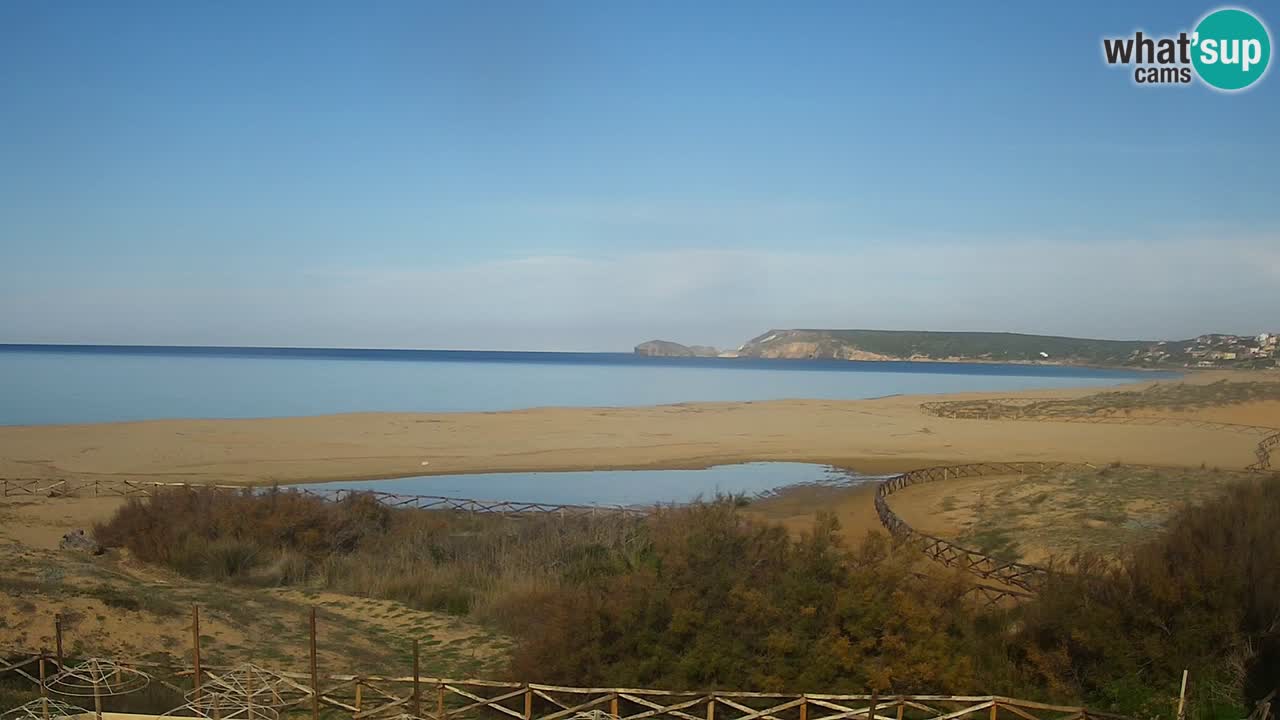 Webcam Torre dei Corsari – Live Beach View from Punta Usai