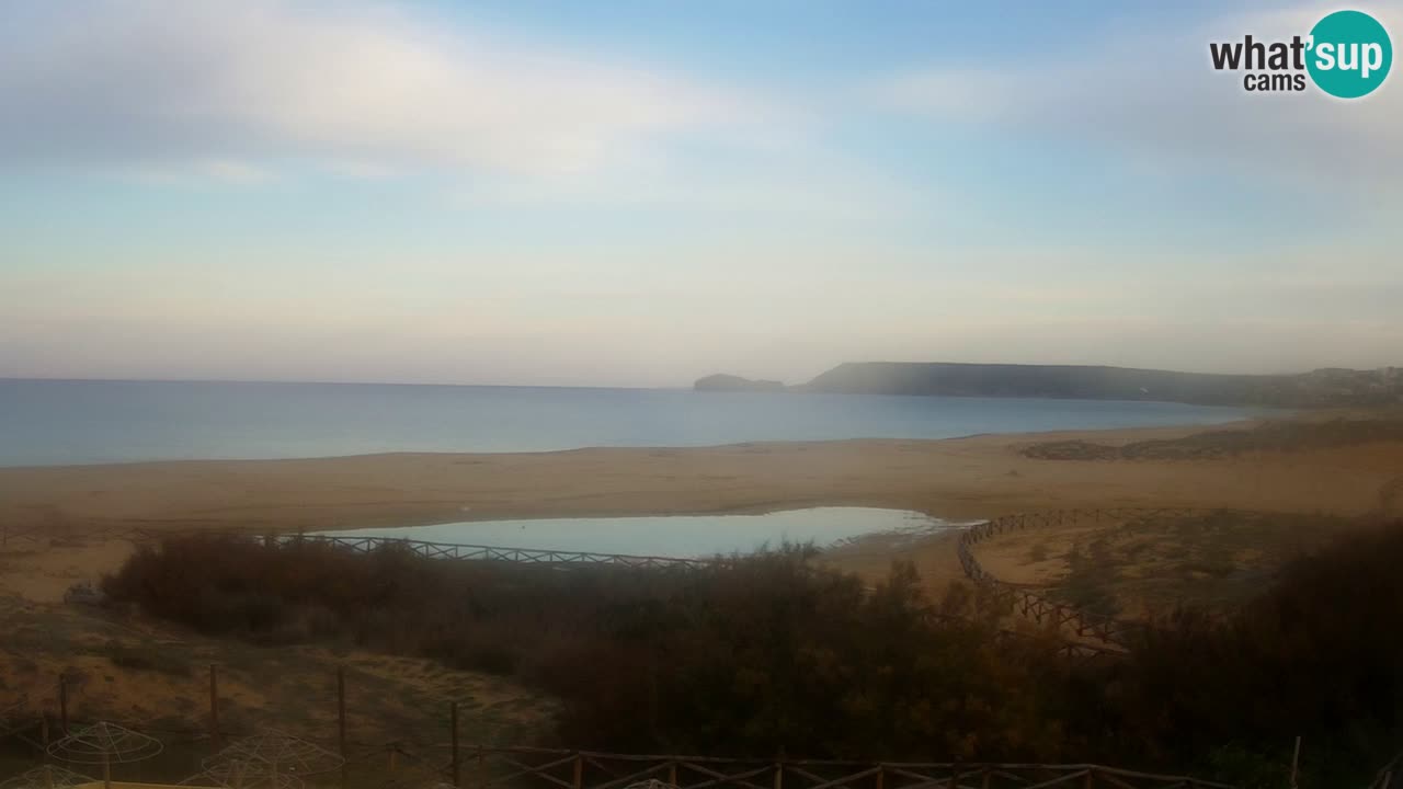 Webcam Torre dei Corsari – Vista live sulla spiaggia da Punta Usai