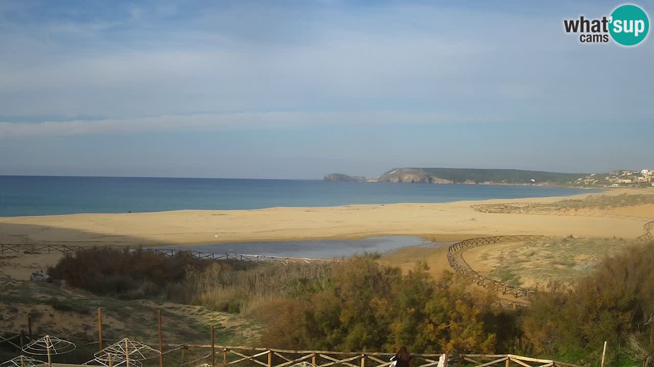 Webcam Torre dei Corsari – Vista live sulla spiaggia da Punta Usai
