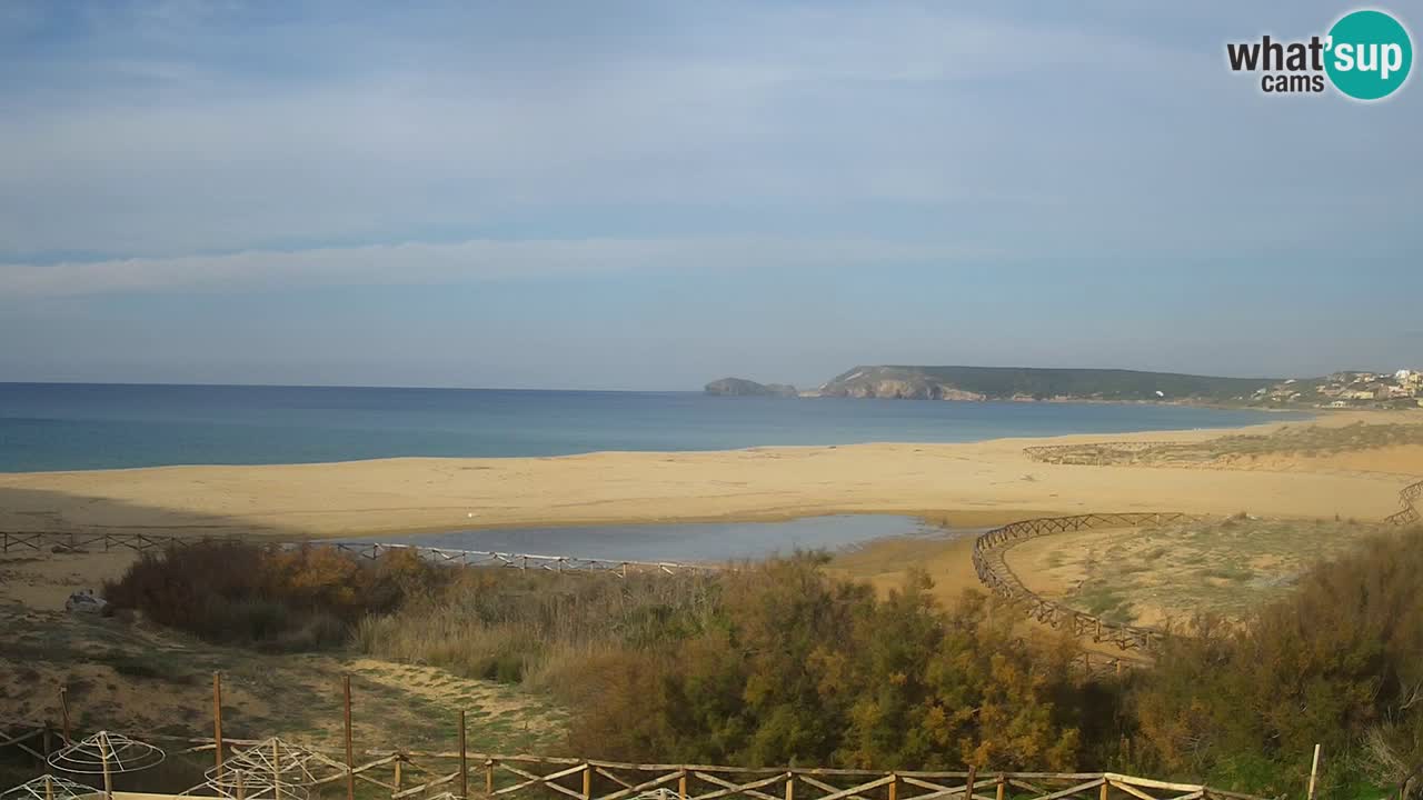 Webcam Torre dei Corsari – Vue en direct sur la plage depuis Punta Usai