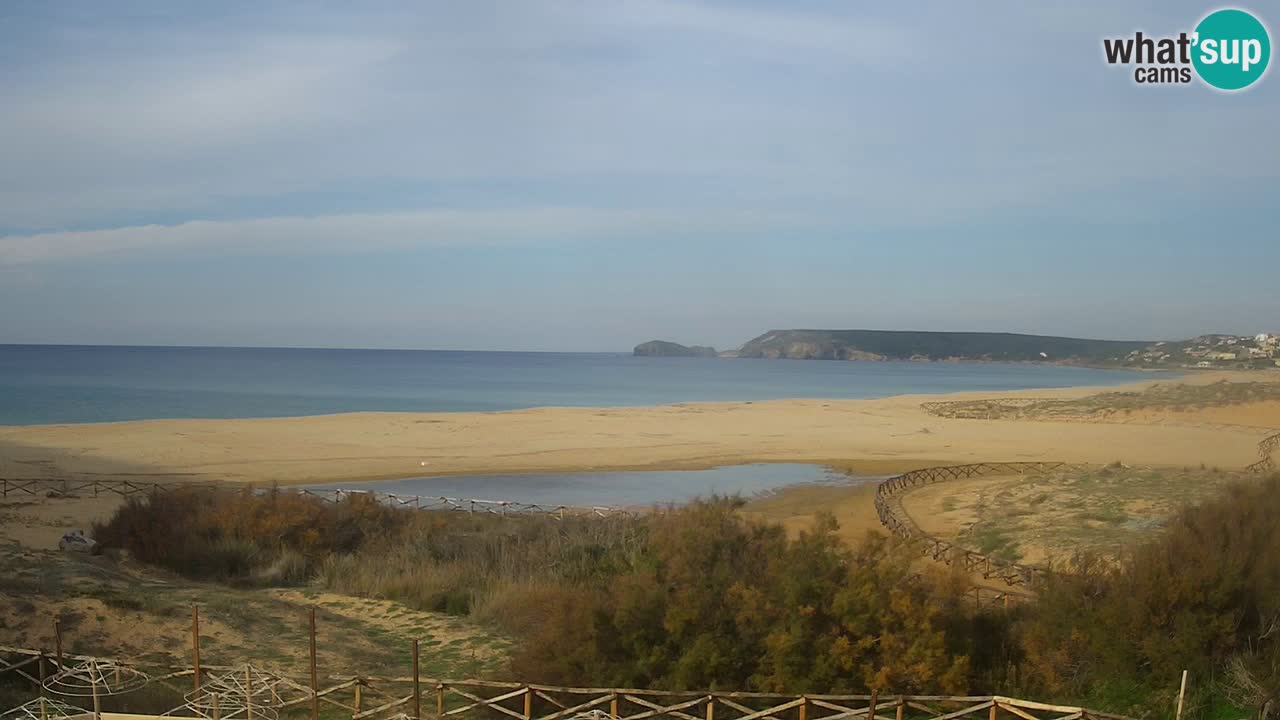 Cámara web Torre dei Corsari – Vista en directo de la playa desde Punta Usai