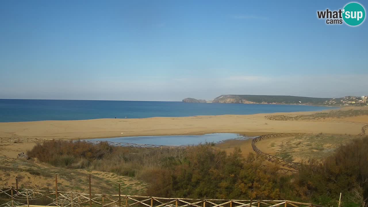 Webcam Torre dei Corsari – Liveblick auf den Strand von Punta Usai