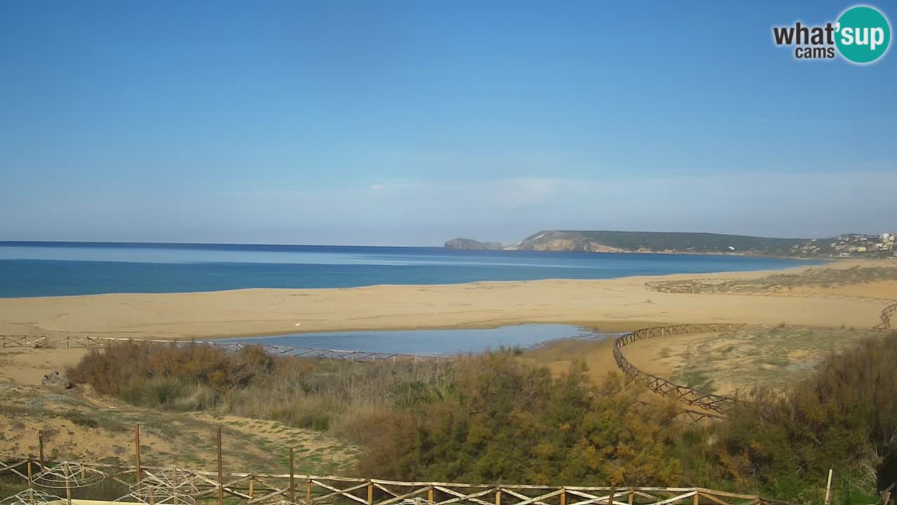 Webcam Torre dei Corsari – Live Beach View from Punta Usai