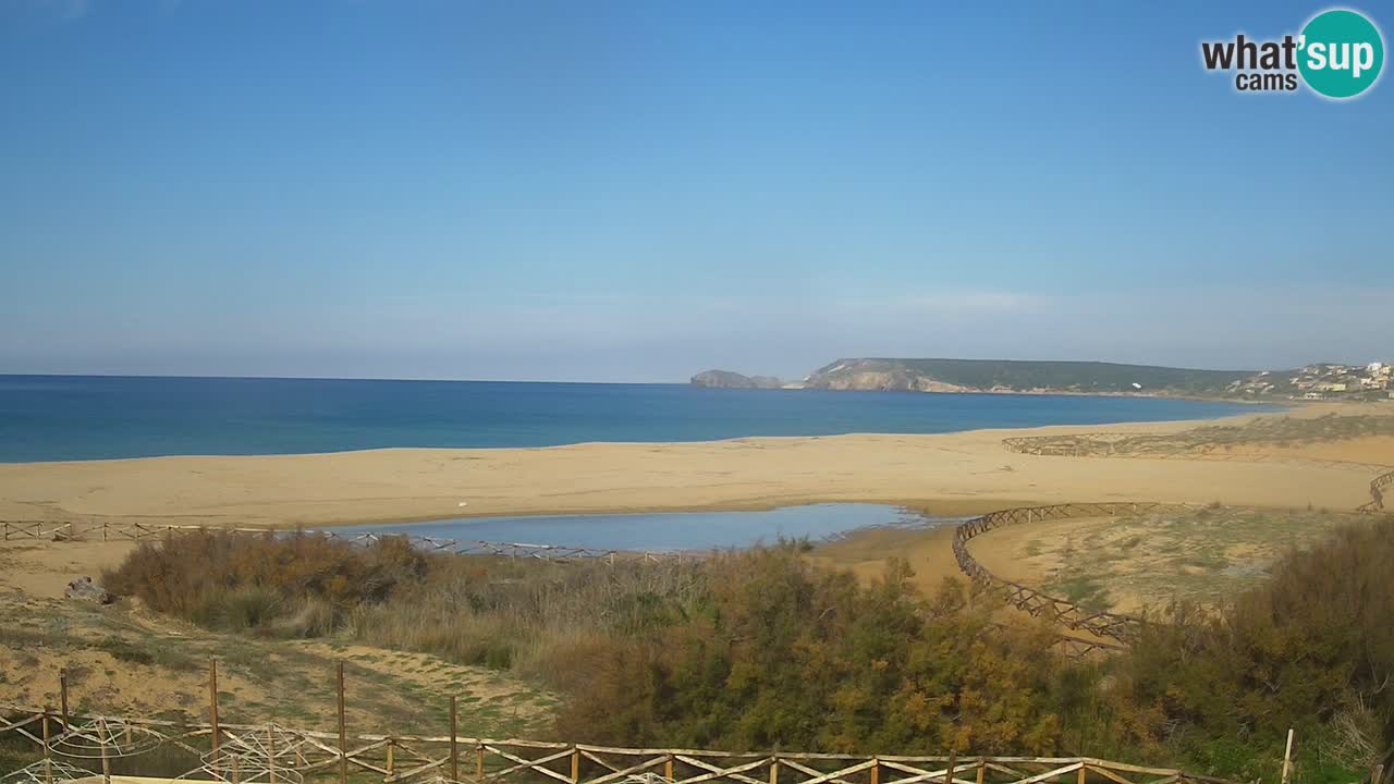Webcam Torre dei Corsari – Live Beach View from Punta Usai