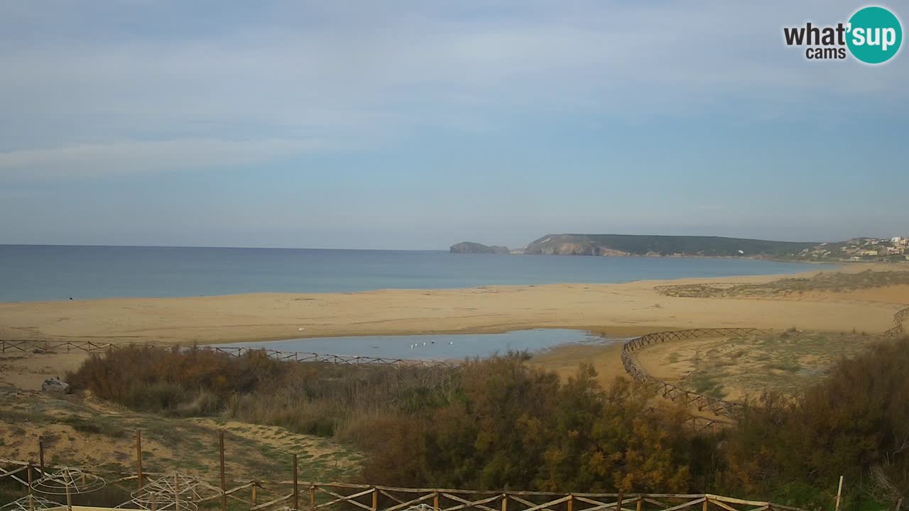 Webcam Torre dei Corsari – Vista live sulla spiaggia da Punta Usai