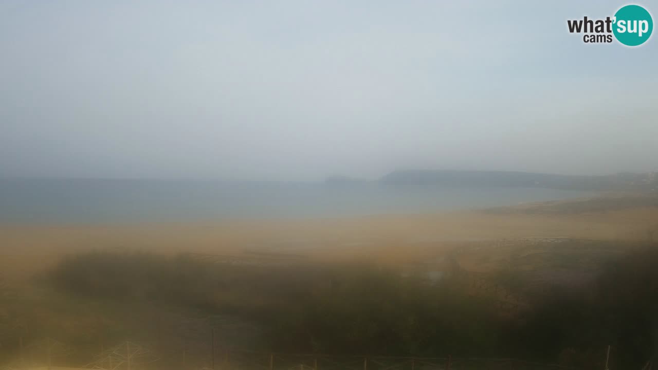 Webcam Torre dei Corsari – Vue en direct sur la plage depuis Punta Usai