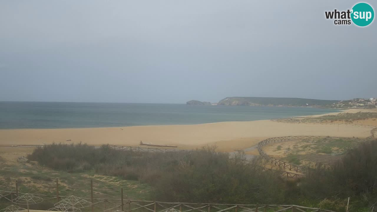 Webcam Torre dei Corsari – Vista live sulla spiaggia da Punta Usai