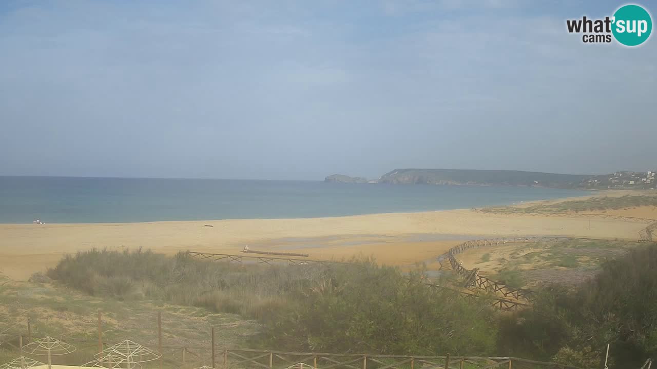 Webcam Torre dei Corsari – Live Beach View from Punta Usai