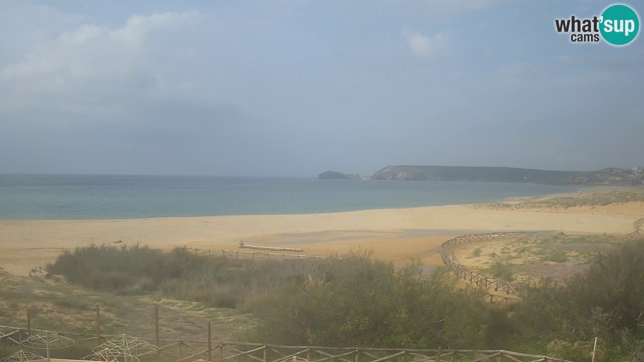 Webcam Torre dei Corsari – Vista live sulla spiaggia da Punta Usai