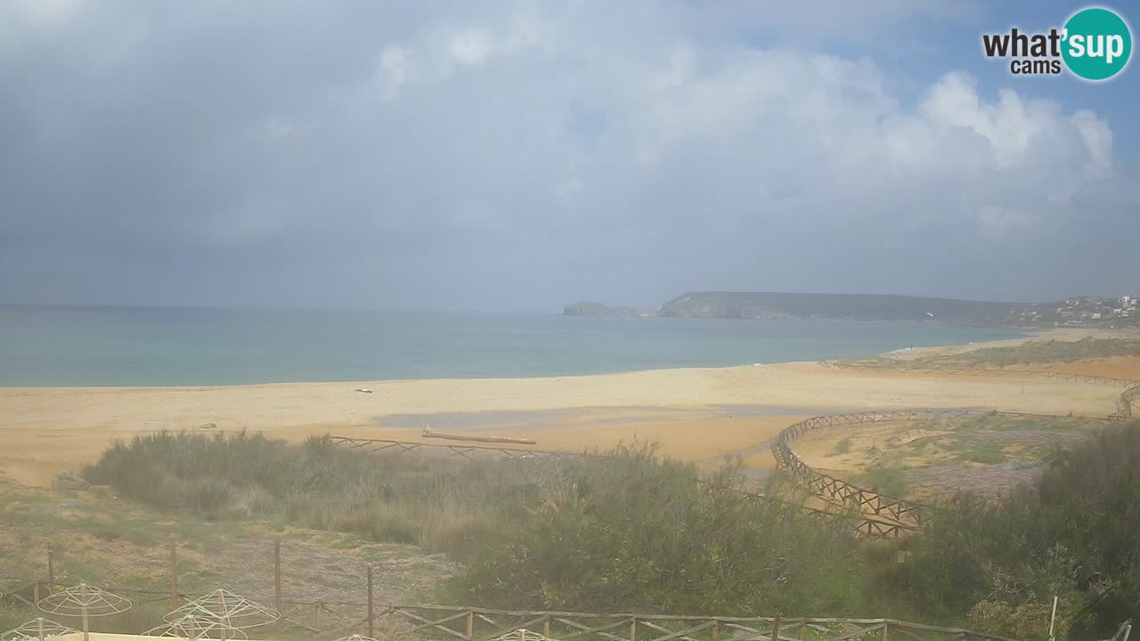 Webcam Torre dei Corsari – Live Beach View from Punta Usai