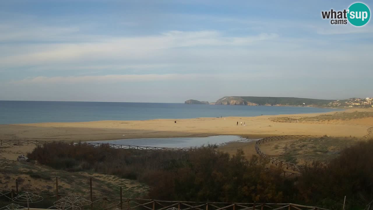 Cámara web Torre dei Corsari – Vista en directo de la playa desde Punta Usai