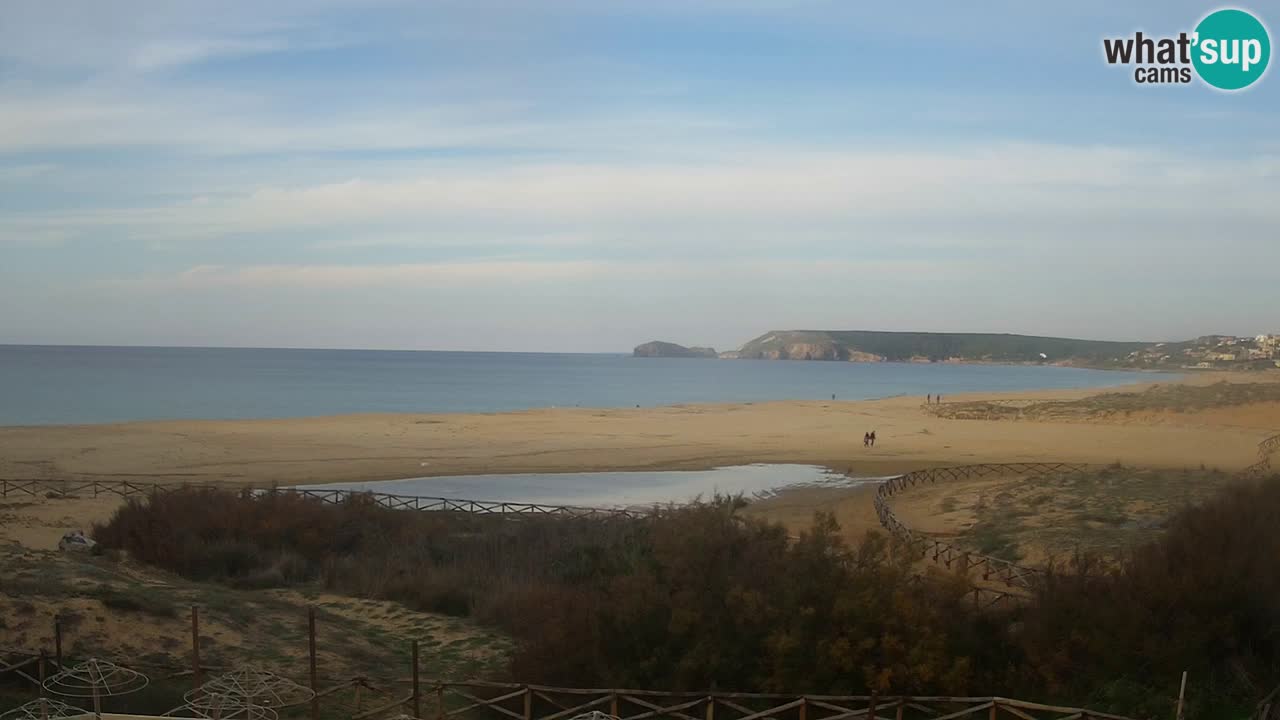 Webcam Torre dei Corsari – Vue en direct sur la plage depuis Punta Usai