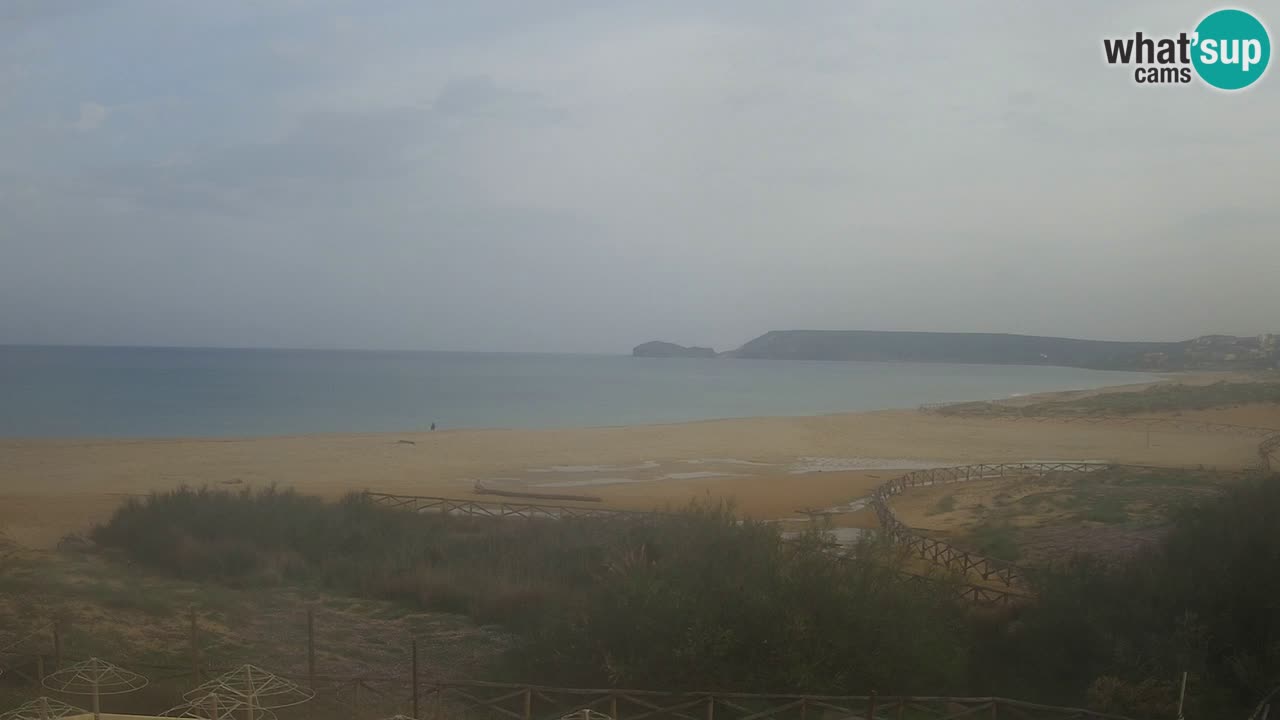 Webcam Torre dei Corsari – Vue en direct sur la plage depuis Punta Usai
