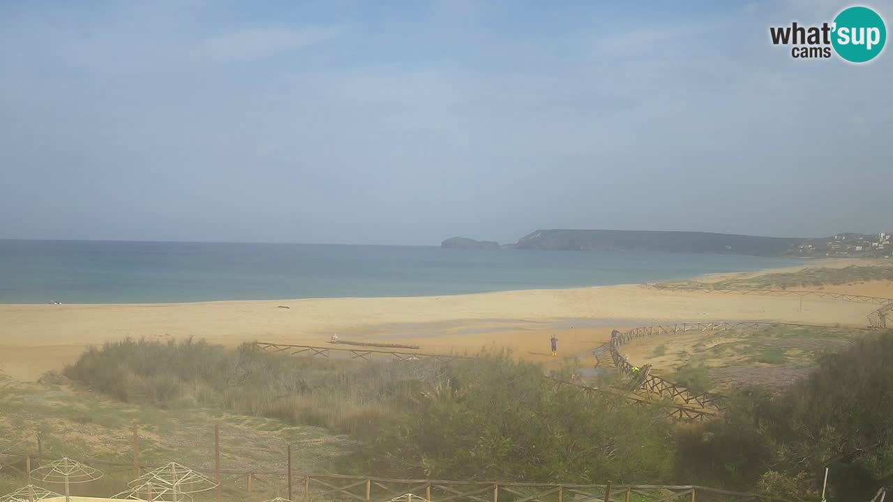 Webcam Torre dei Corsari – Vue en direct sur la plage depuis Punta Usai