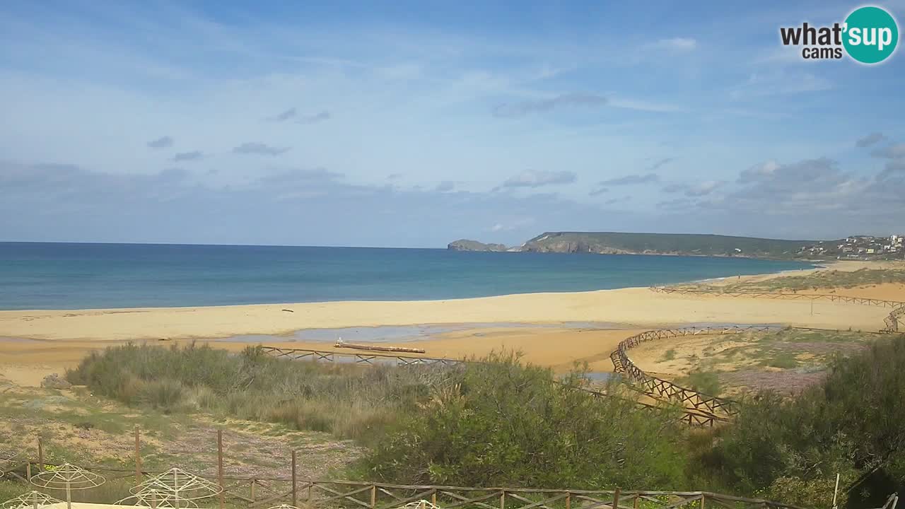 Webcam Torre dei Corsari – Vista live sulla spiaggia da Punta Usai