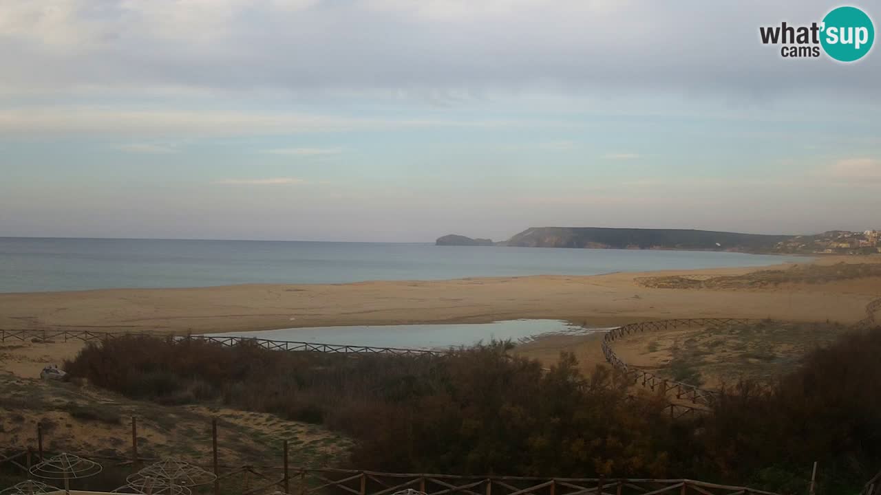 Webcam Torre dei Corsari – Vista live sulla spiaggia da Punta Usai