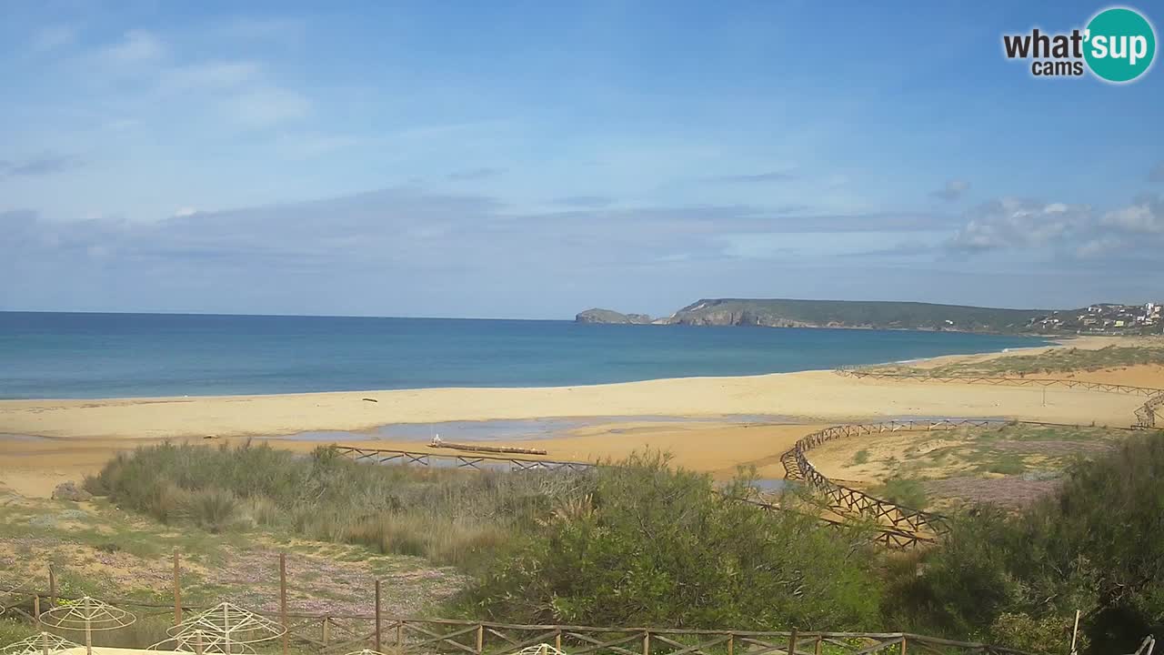 Webcam Torre dei Corsari – Live Beach View from Punta Usai
