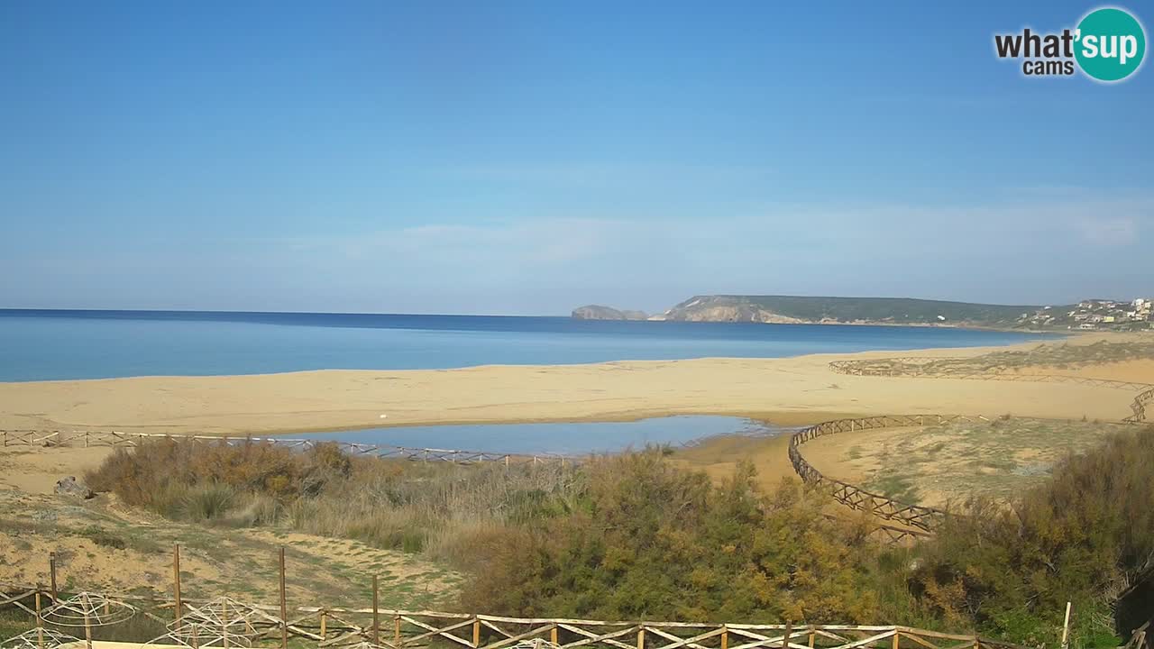 Cámara web Torre dei Corsari – Vista en directo de la playa desde Punta Usai