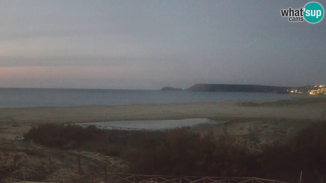 Cámara web Torre dei Corsari – Vista en directo de la playa desde Punta Usai
