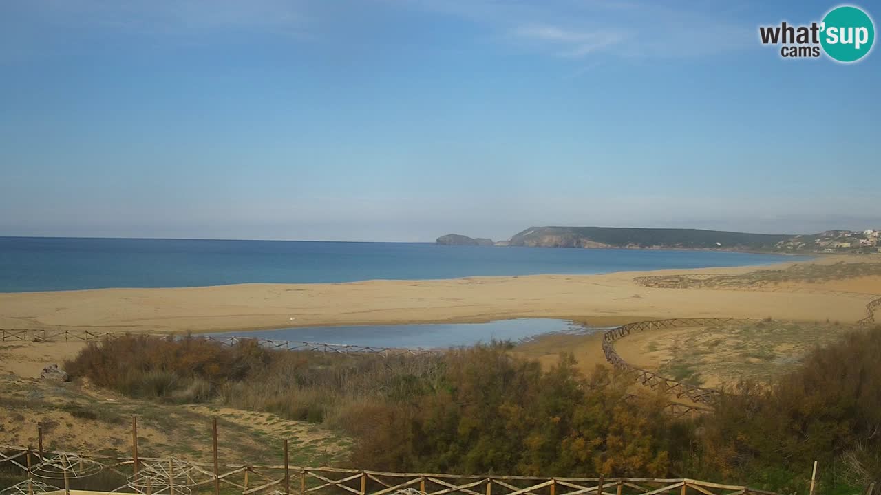 Webcam Torre dei Corsari – Live Beach View from Punta Usai