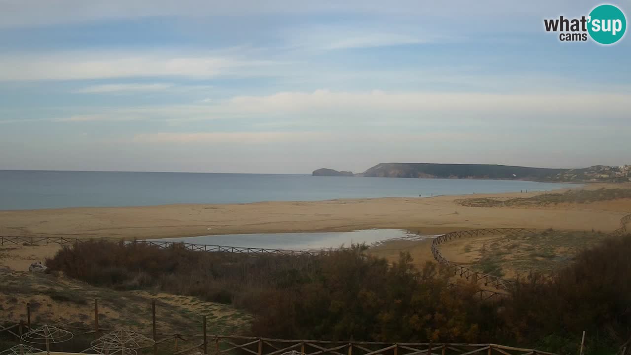 Webcam Torre dei Corsari – Vista live sulla spiaggia da Punta Usai