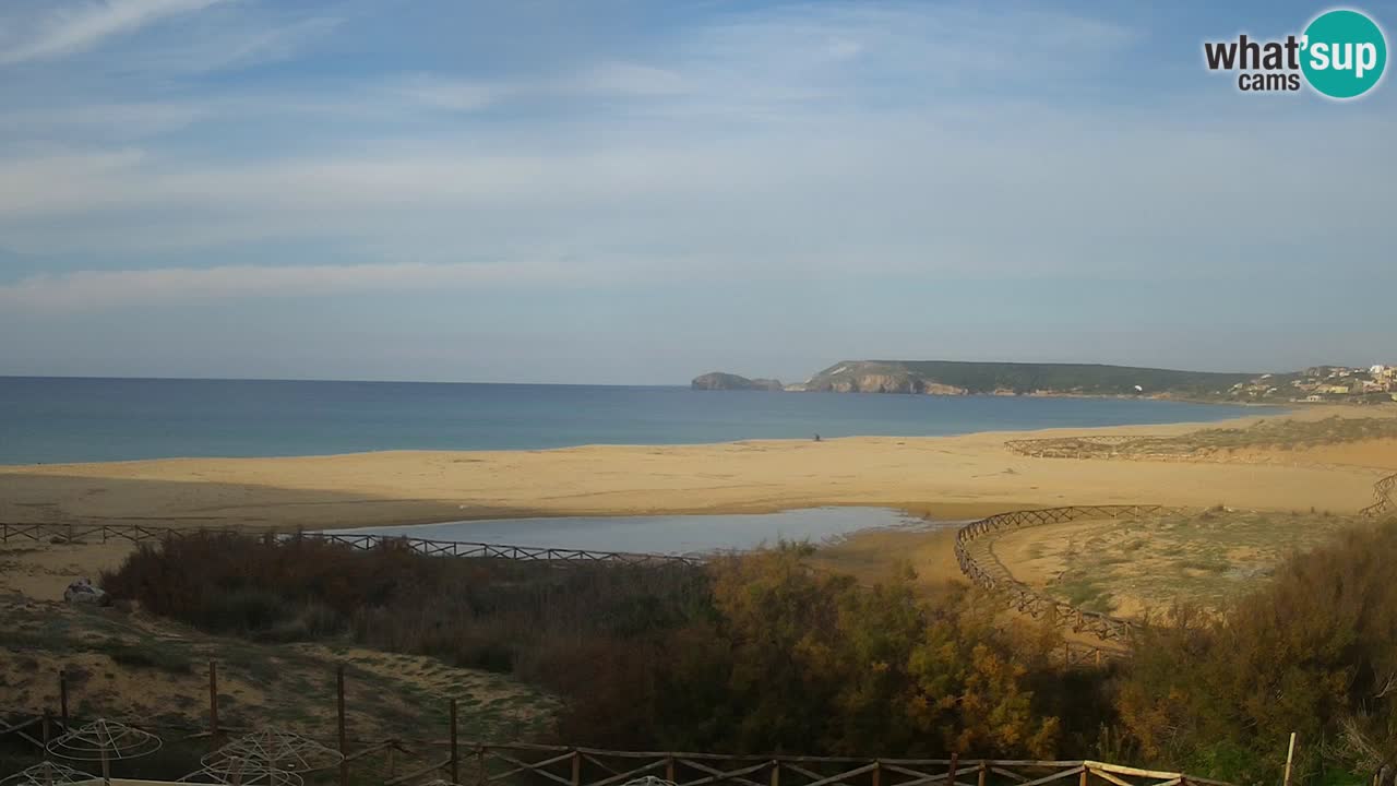 Webcam Torre dei Corsari – Live Beach View from Punta Usai