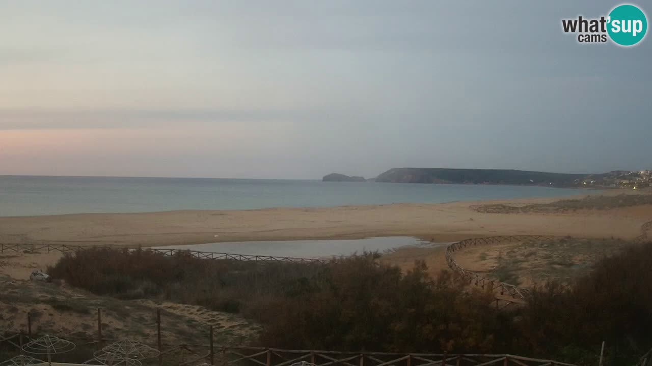 Webcam Torre dei Corsari – Vue en direct sur la plage depuis Punta Usai
