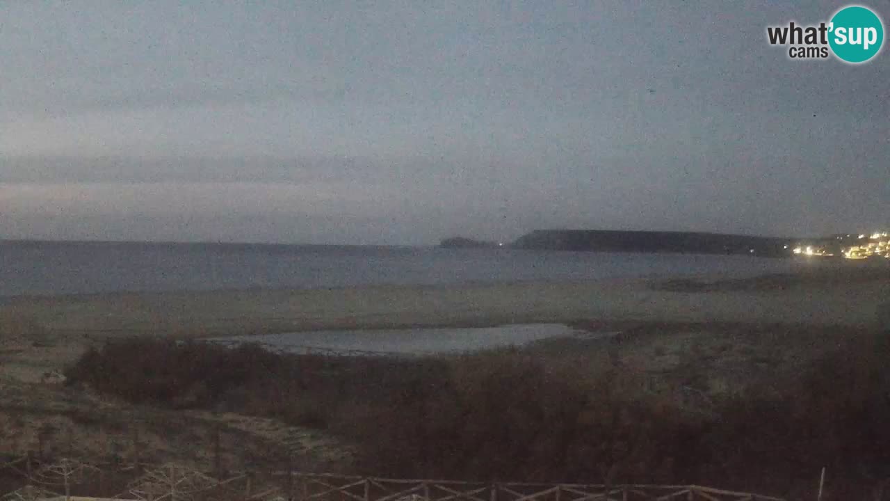 Webcam Torre dei Corsari – Vista live sulla spiaggia da Punta Usai