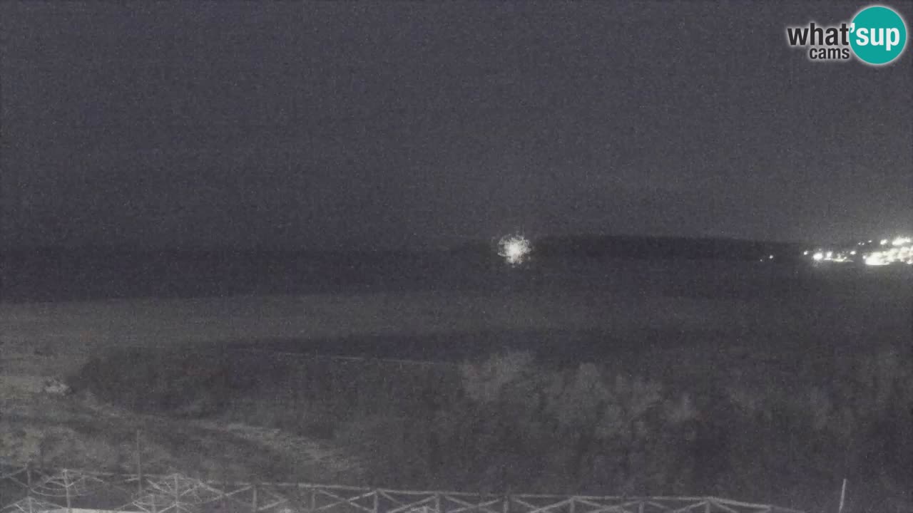 Cámara web Torre dei Corsari – Vista en directo de la playa desde Punta Usai