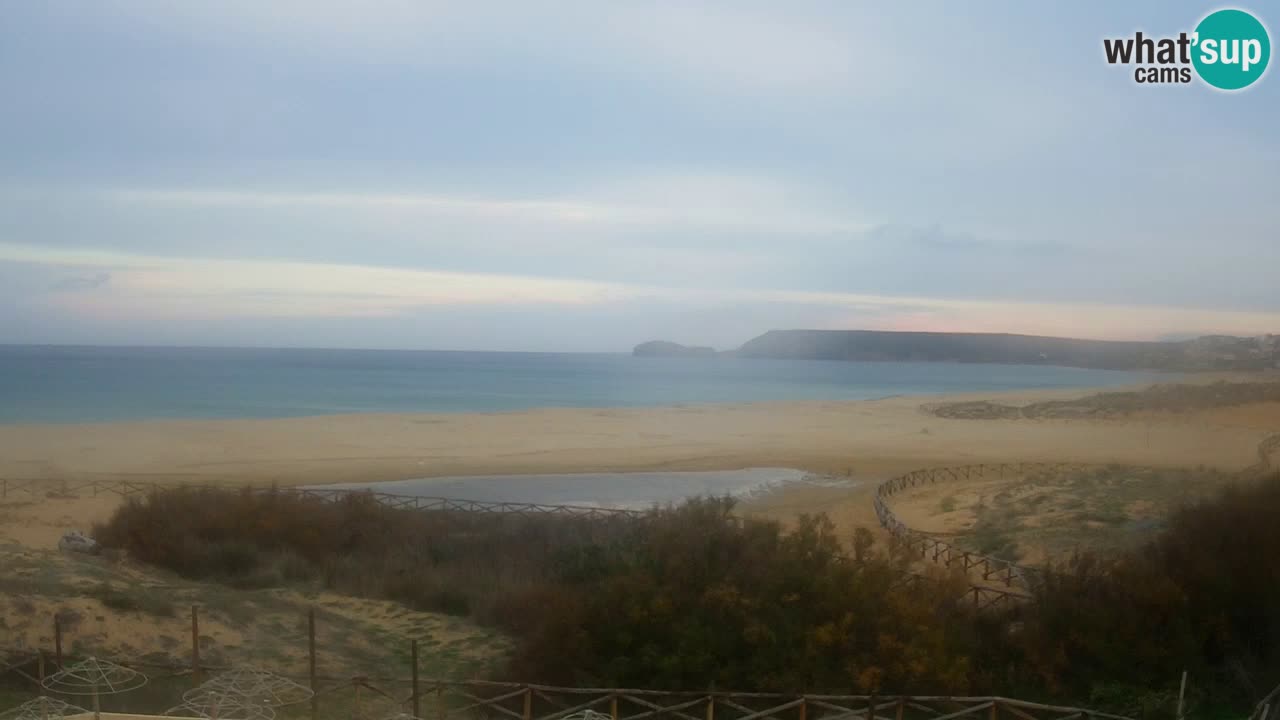 Cámara web Torre dei Corsari – Vista en directo de la playa desde Punta Usai