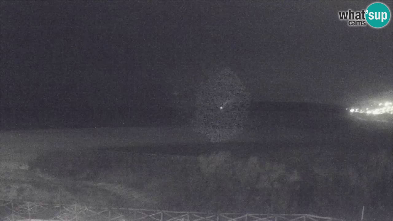 Webcam Torre dei Corsari – Vista live sulla spiaggia da Punta Usai