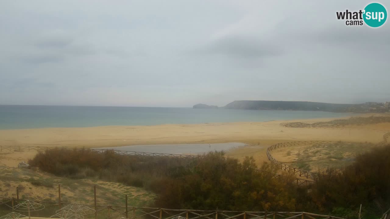 Webcam Torre dei Corsari – Vue en direct sur la plage depuis Punta Usai