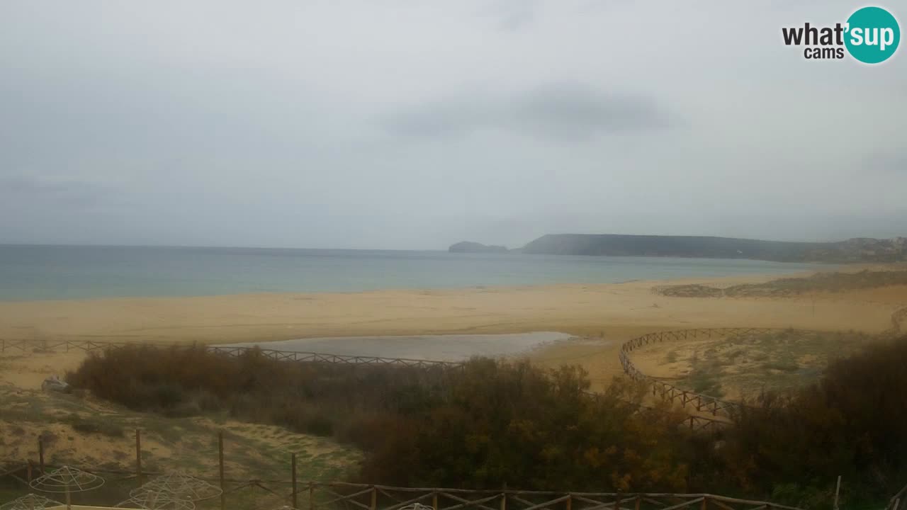 Webcam Torre dei Corsari – Vista live sulla spiaggia da Punta Usai