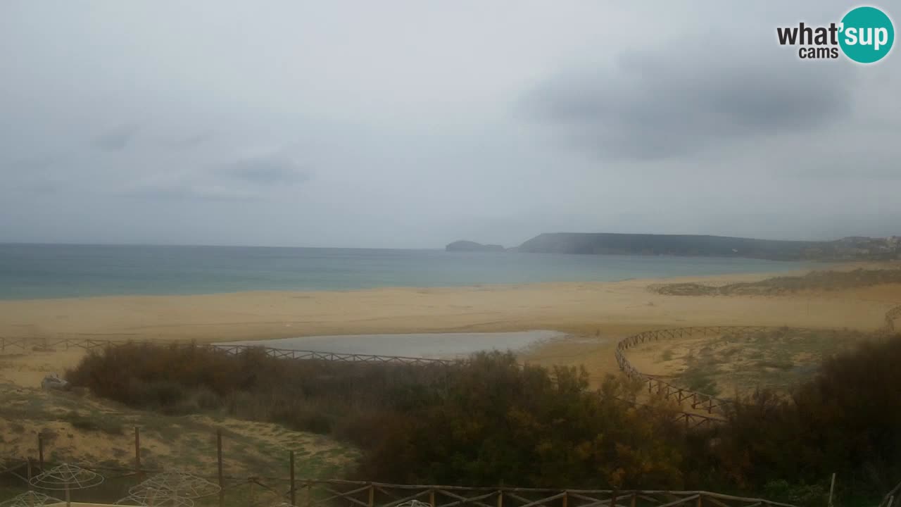Web kamera Torre dei Corsari – Pogled uživo na plažu s Punta Usai
