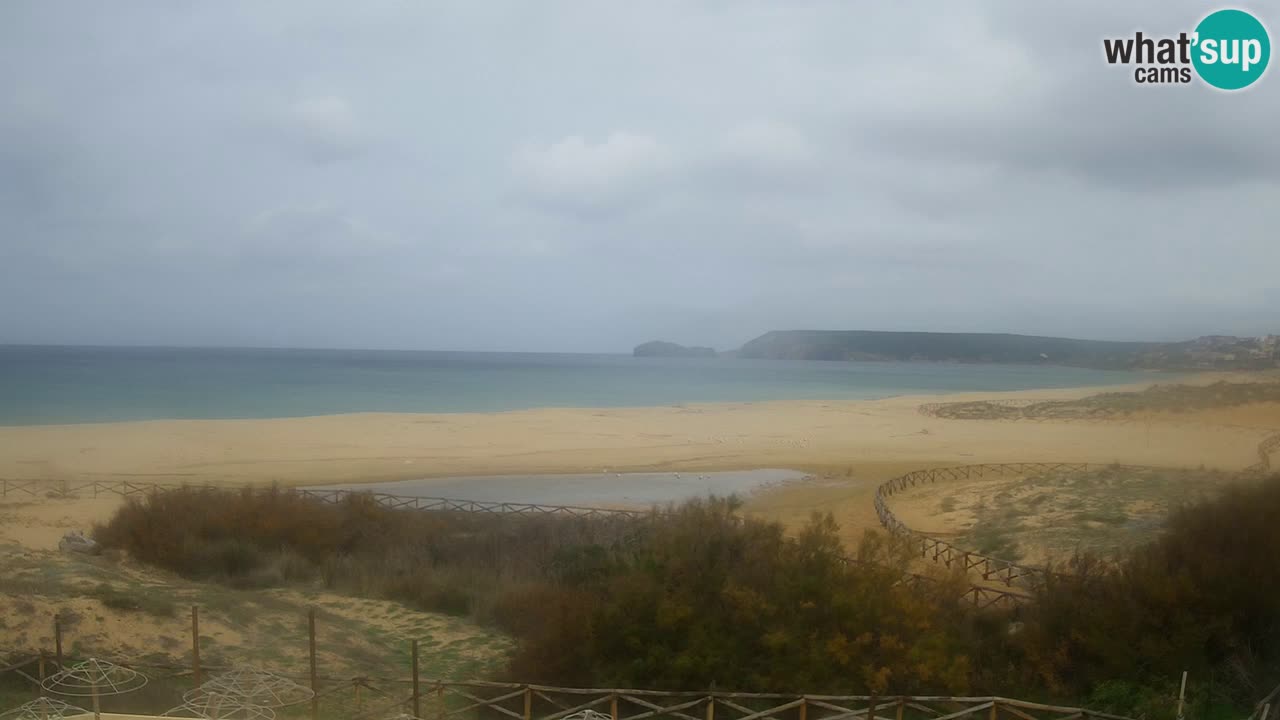 Webcam Torre dei Corsari – Liveblick auf den Strand von Punta Usai