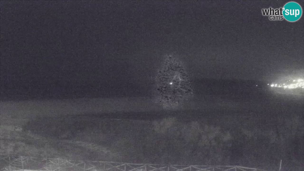 Cámara web Torre dei Corsari – Vista en directo de la playa desde Punta Usai