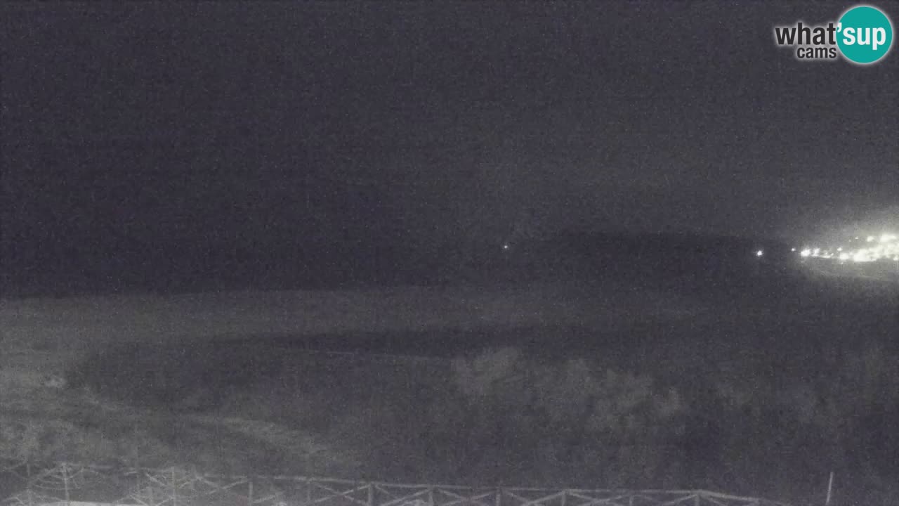 Webcam Torre dei Corsari – Vista live sulla spiaggia da Punta Usai