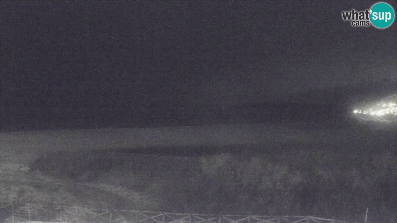 Webcam Torre dei Corsari – Vista live sulla spiaggia da Punta Usai