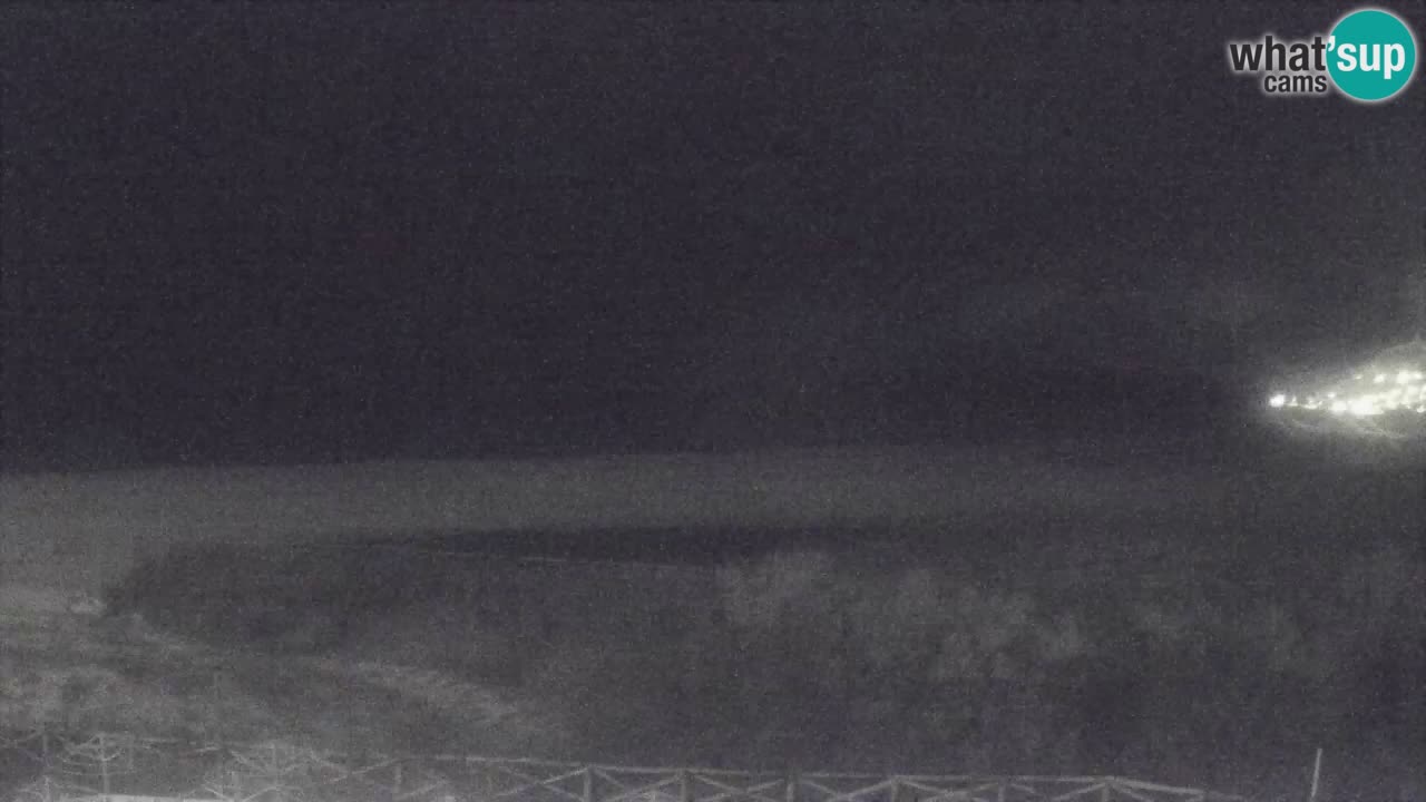 Webcam Torre dei Corsari – Liveblick auf den Strand von Punta Usai